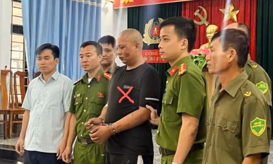 Bắt khẩn cấp đối tượng xông vào trụ sở công an chém một cán bộ trọng thương 