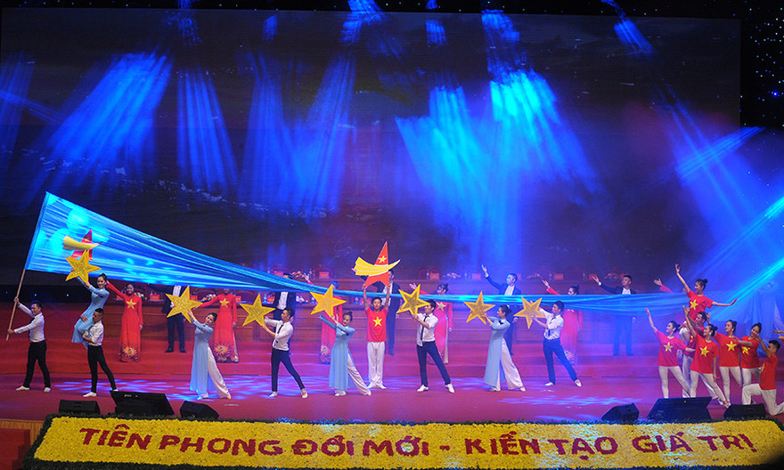 Toàn cảnh Đại hội Hội Doanh nhân trẻ Việt Nam khoá VI