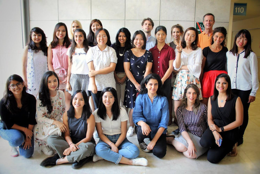 Nguyễn Thị Quỳnh Nga, Hoàng Hậu Phương Đông và Hoàng Tâm Anh - giành học bổng “Smart Cities” đã có khoá học ấn tượng ở Israel