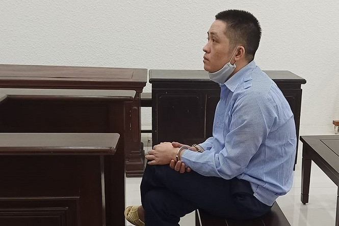 Bị cáo Nguyễn Văn Trường tại tòa.