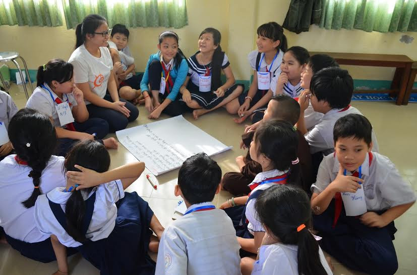 Một giờ học kỹ năng mềm tại lớp Bright Generation 