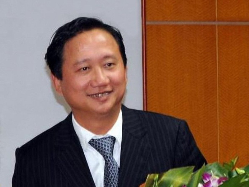 Bị can Trịnh Xuân Thanh. 