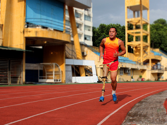 Cuộc thi hướng đến nâng cao nhận thức về vai trò của dụng cụ hỗ trợ vận động cho người khuyết tật (ảnh: Ban tổ chức)