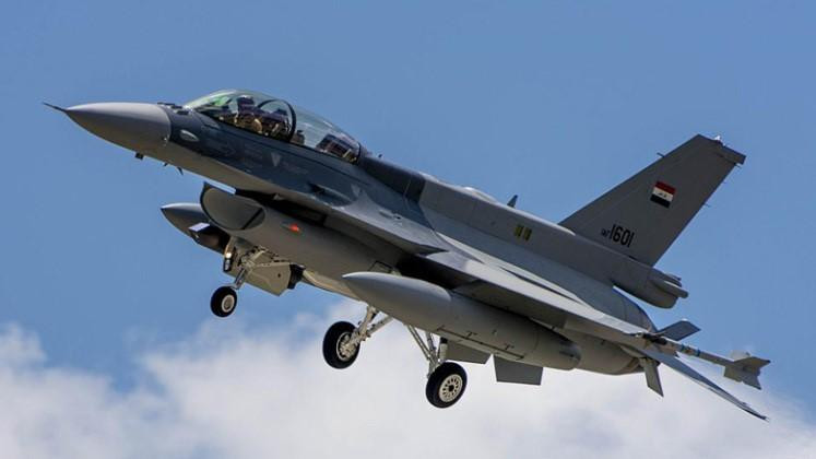 Tiêm kích F-16IQ của Không quan Iraq