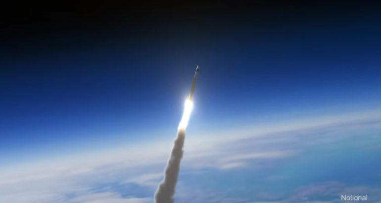 Tên lửaStandard Missile 3, hoặc SM-3. biến thể Block IIA 