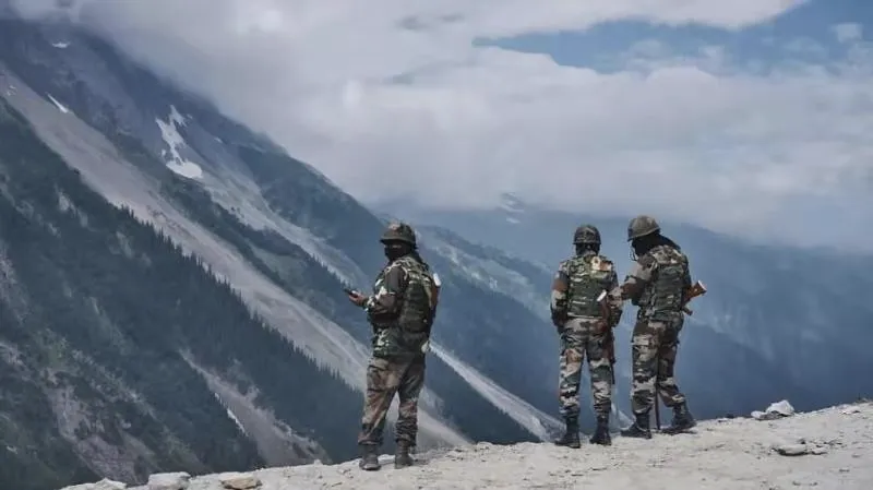 Binh lính Ấn Độ trên biên giới