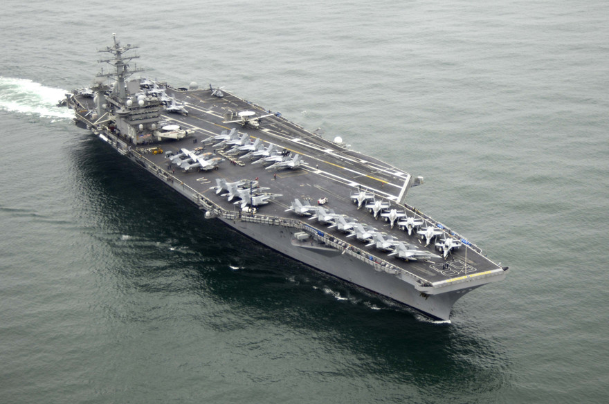 Tàu sân bay USS Nimitz của hải quân Mỹ
