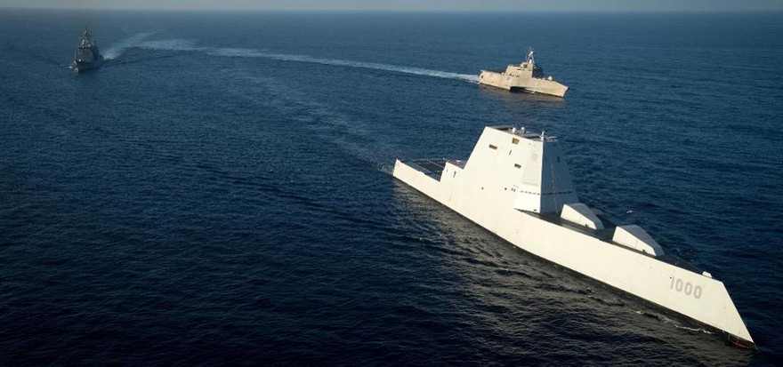  Tàu khu trục tàng hình lớp Zumwalt