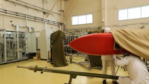 Hình ảnh được cho là loại tên lửa 9M730 Buresvestnik mà NATO gọi là SSC-X-9 Skyfall