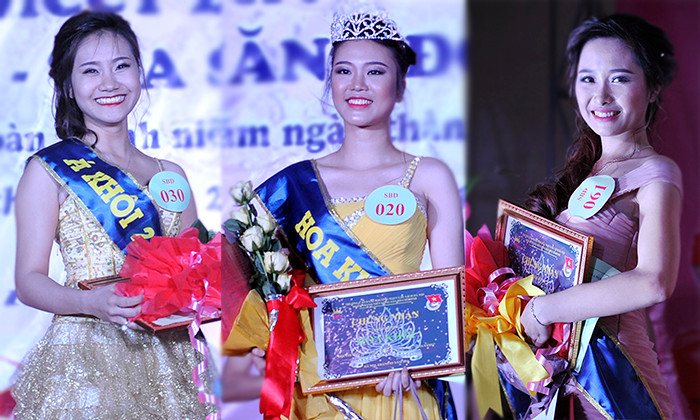 Ngắm nhan sắc Hoa khôi Trường Cao đẳng Thương mại và Du lịch