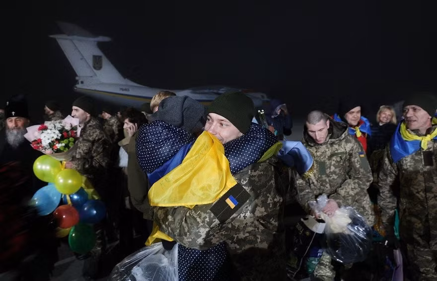 Một số người Ukraine được thả ngày 27/12/2017