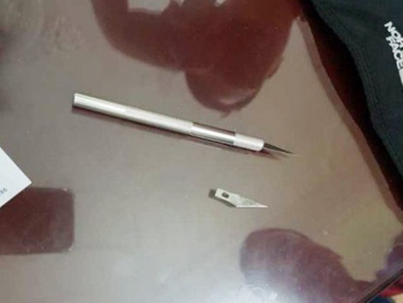 Con dao các đối tượng dùng để gây án.