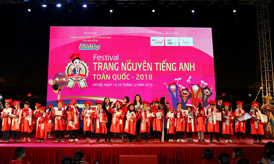 20 thí sinh đạt trạng nguyên tiếng Anh toàn quốc 2018