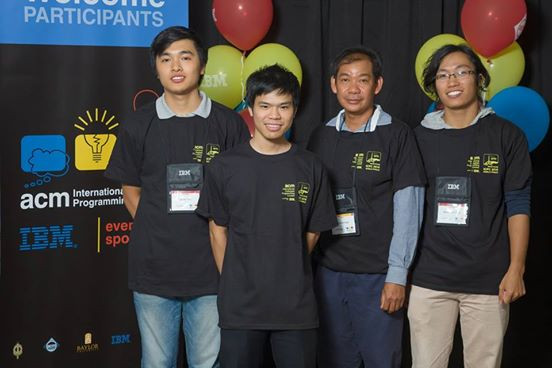 3 thành viên của Đội tuyển trường ĐH FPT tham dự giải đấu tại LB. Nga