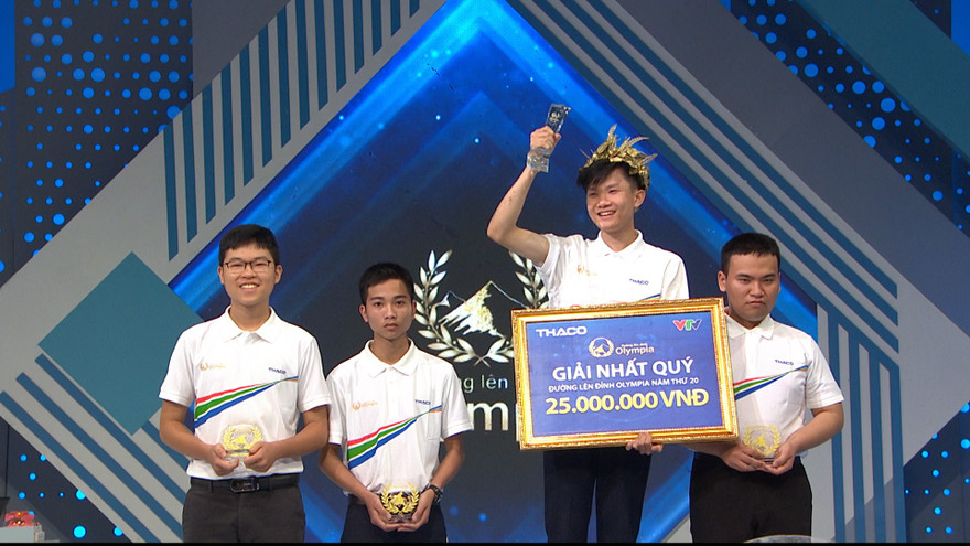 Vũ Quốc Anh giành chiến thắng trận thi Quý 2. Ảnh: FBCT