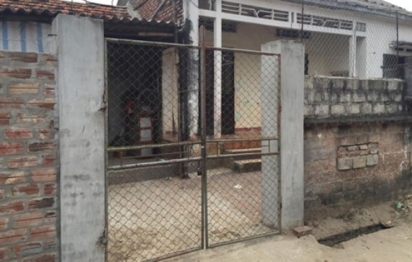 Căn nhà nơi xảy ra vụ việc.