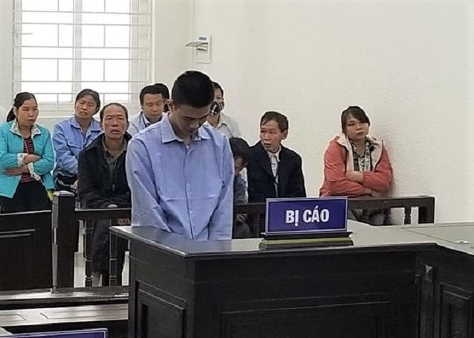 Bị cáo Đỗ Tuấn Anh tại tòa.