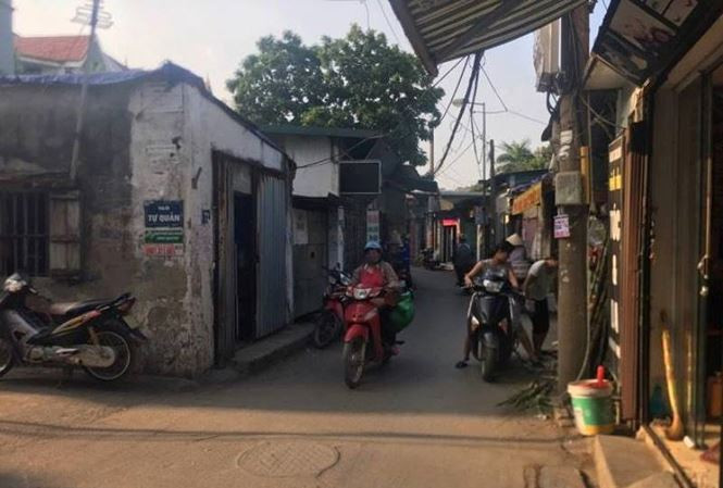 Khu vực nơi xảy ra vụ án.