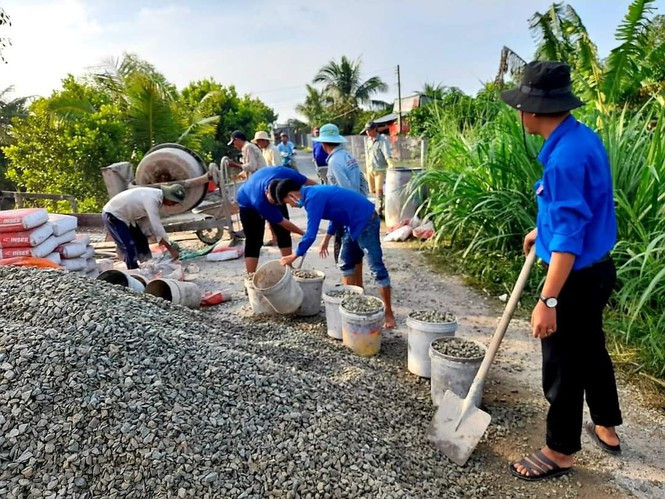 Nhiều công trình thanh niên chào mừng kỷ niệm 90 năm thành lập Đoàn. (Ảnh minh họa)
