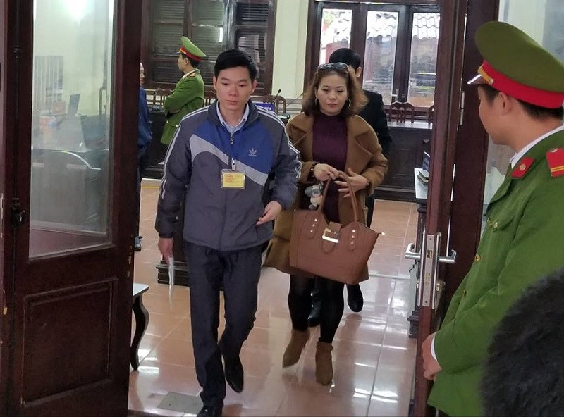 Bị cáo Hoàng Công Lương tại tòa.