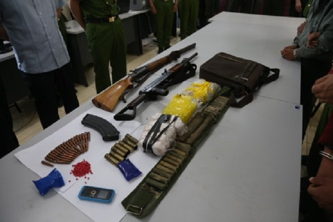 Tang vật được tịch thu trong vụ việc.