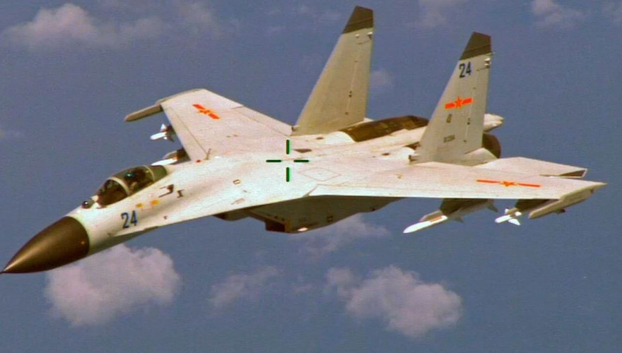 Tiêm kích J-11B của không quân Trung Quốc