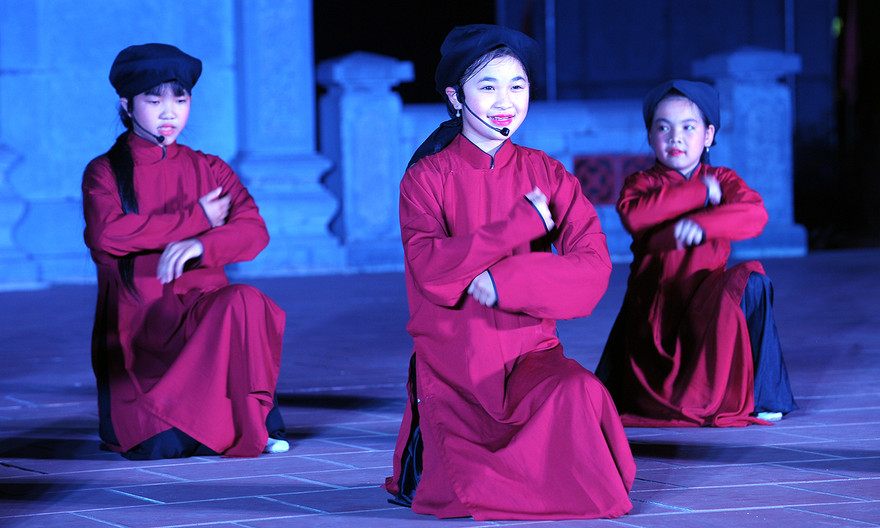 Hành trình 'Tôi yêu Tổ quốc tôi' đến miền di sản văn hoá Hát Xoan