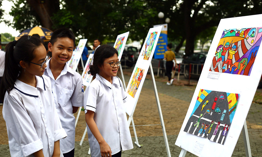 Đẩy mạnh các mô hình cổng trường, bến đò ngang an toàn giao thông