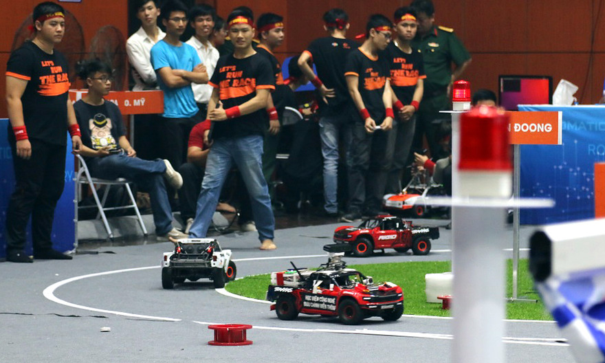 Kích thước mô hình xe năm nay bằng 1/7 xe thật