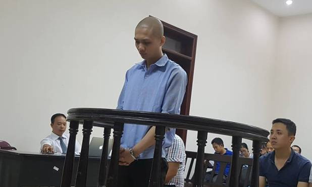 Cao Xuân Quát tại tòa phúc thẩm.