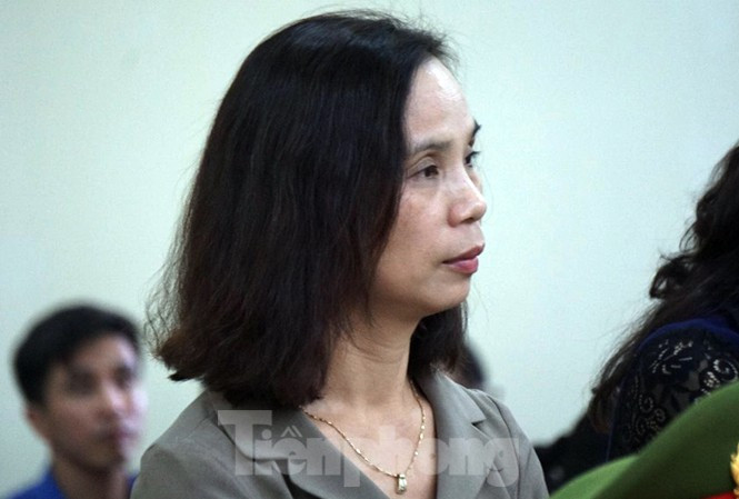 Bị cáo Triệu Thị Chính.