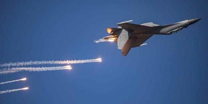 Trung Quốc sử dụng trí tuệ nhân tạo để trau dồi kỹ năng của các phi công chiến đấu. Getty Images