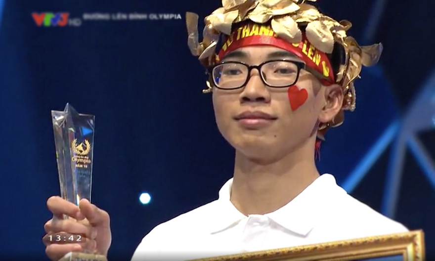 Nam sinh diễn vai Cám giành vòng nguyệt quế Đường lên đỉnh Olympia