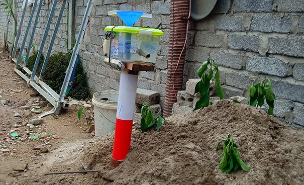 Thiết bị cảnh báo các đoạn đường ngập nước tham gia cuộc thi