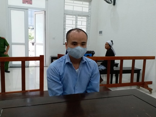 Bị cáo Triệu Quang Trịnh.