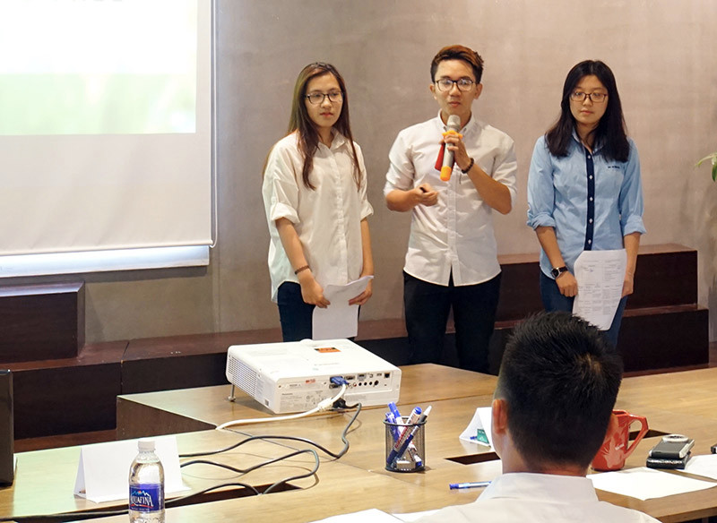 Đội S.H.L - một trong 4 đội thi lọt vào chung kết cuộc thi