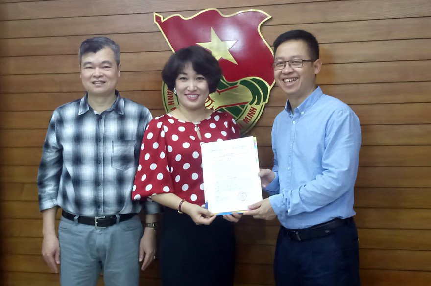 Công đoàn báo Tiền Phong tiếp nhận sinh hoạt của công đoàn viên báo Sinh viên VN