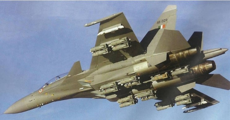 Tiêm kích Su-30MKI của không quân Ấn Độ