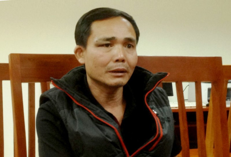 Bùi Văn Vượng lúc bị bắt.