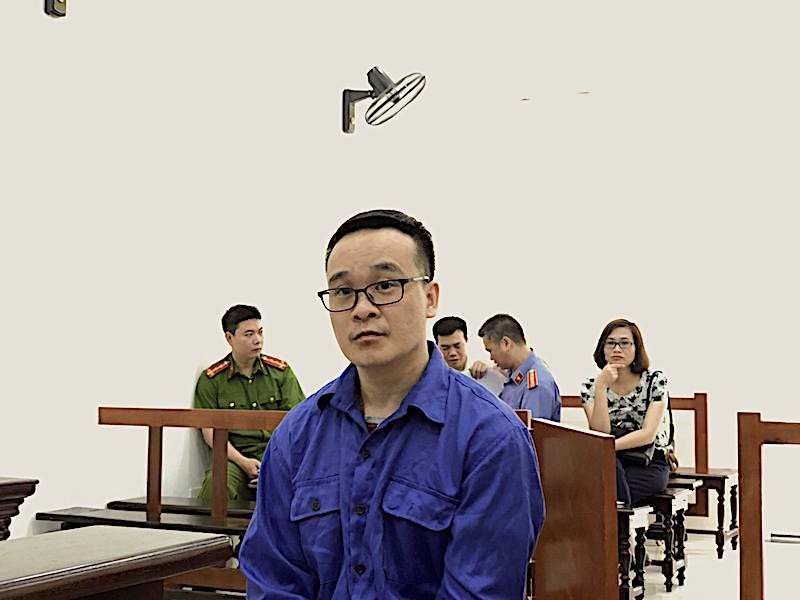 Bị cáo Thân Thái Phong.