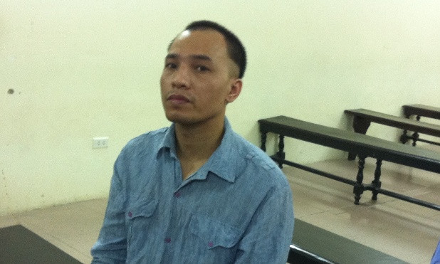 Phạm Quốc Huy tại toà.