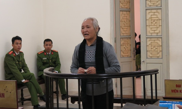Bà Vinh tại tòa phúc thẩm
