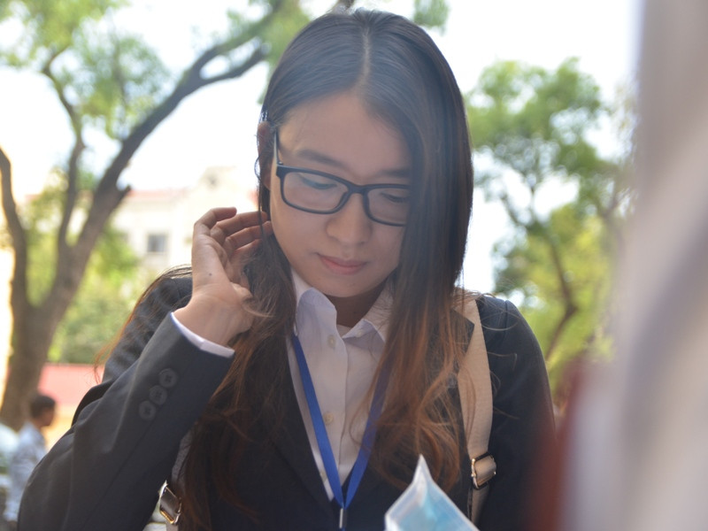 Bị cáo Hoàng Thị Hồng Tứ.