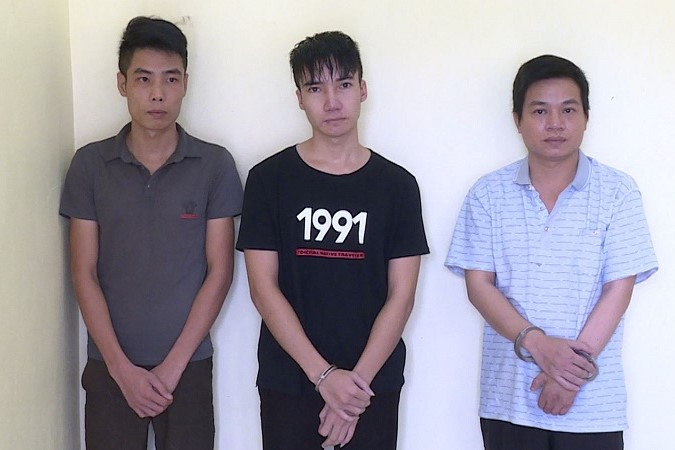 Các bị can trong vụ án.