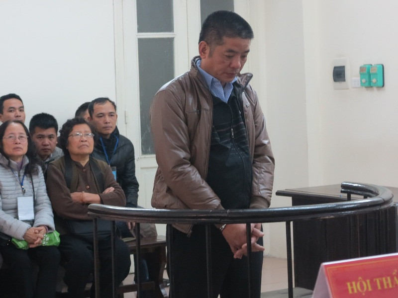 Bị cáo Nguyễn Trung Thành.