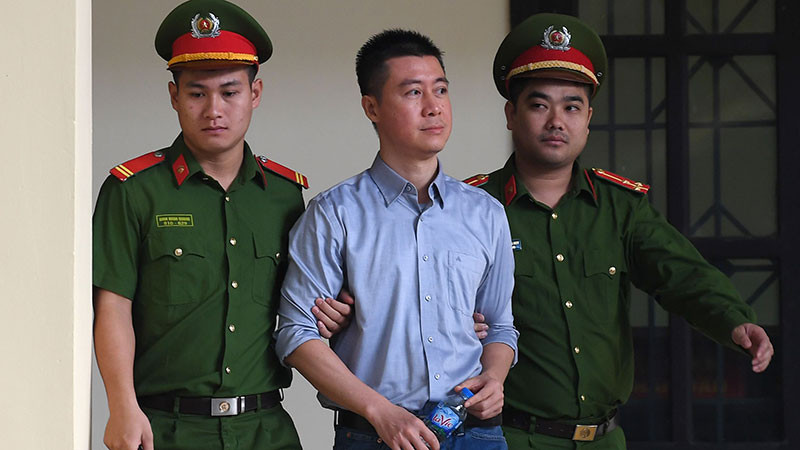 Bị cáo Phan Sào Nam, người có vai trò lớn trong việc xây dựng các cổng game.