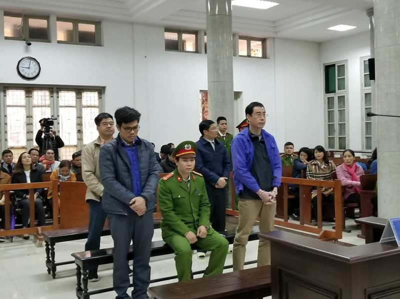 Các bị cáo nguyên là lãnh đạo lọc hóa dầu Bình Sơn.