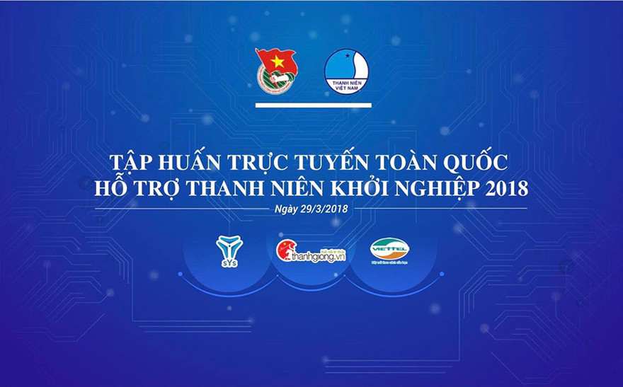 Tập huấn trực tuyến hỗ trợ thanh niên khởi nghiệp