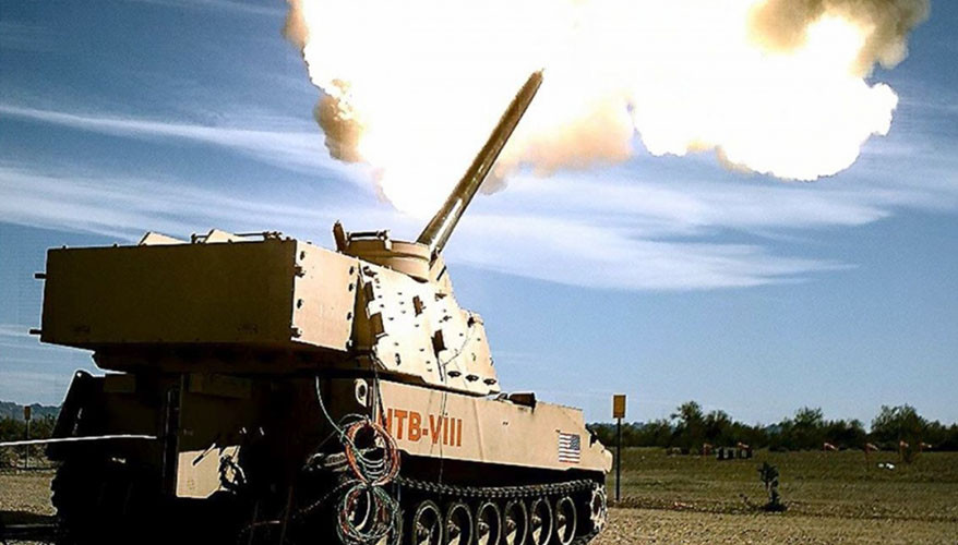 Pháo tầm xa của quân đội Mỹ