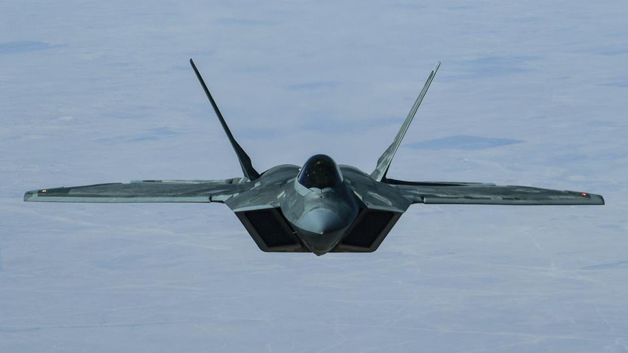 Tiêm kích tàng hình F-22 Raptor của Mỹ